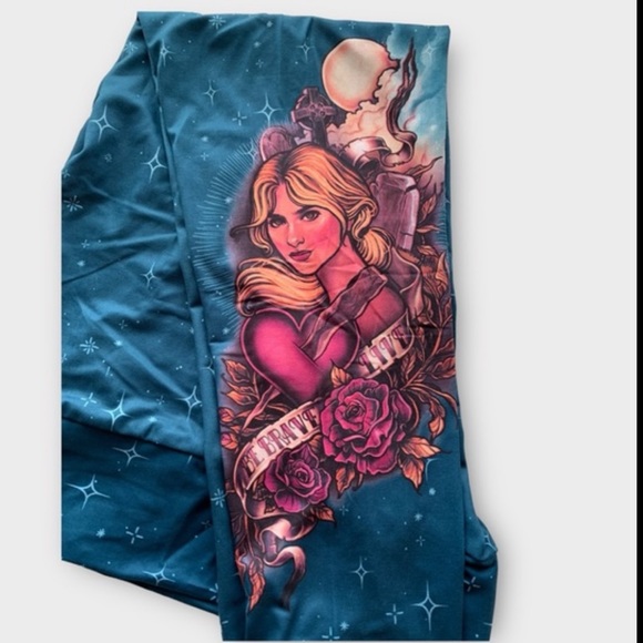 Buffy the Vampire Slayer Leggings Loot Crate Exclusive Size 2XL - Picture 7 of 10